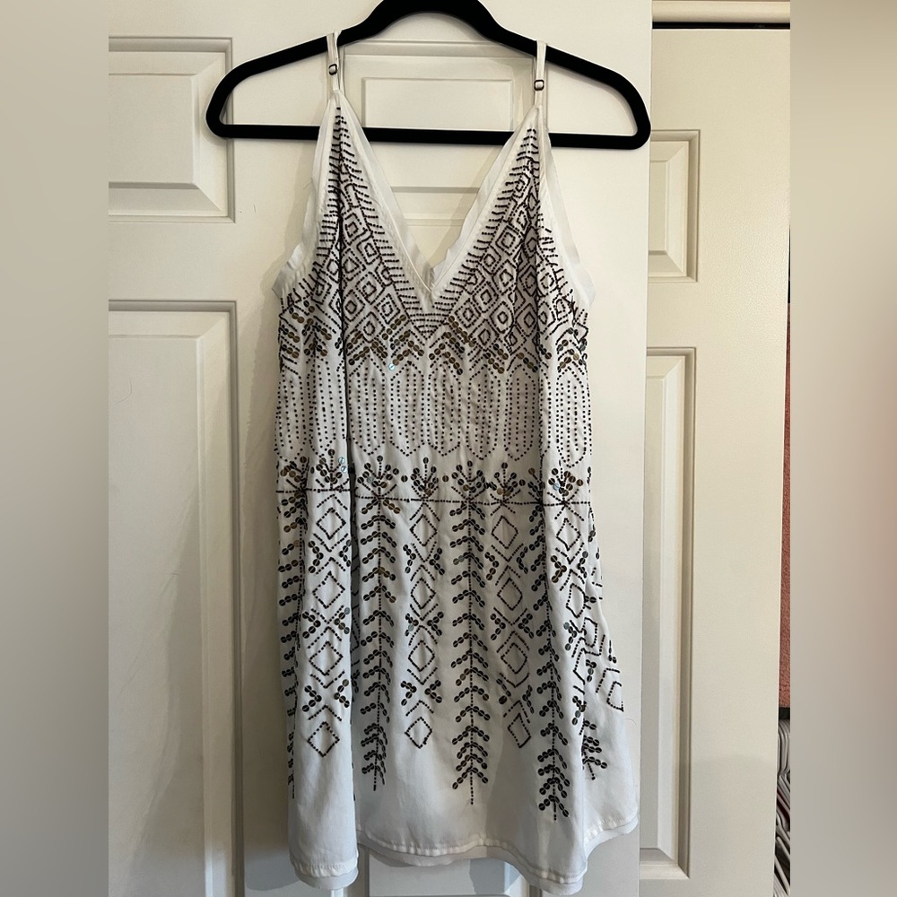 Free People Slip Dress Ivory Small